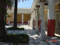 Corfu Achilleion colonnade